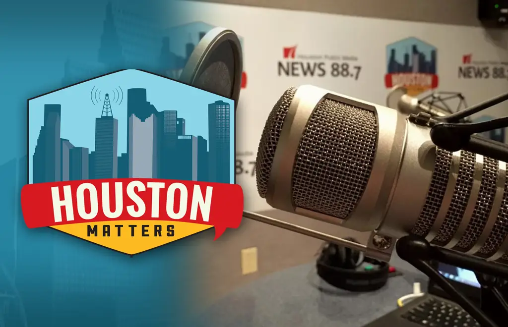 Photo Credit: Houston Public Media. Houston Matters Logo