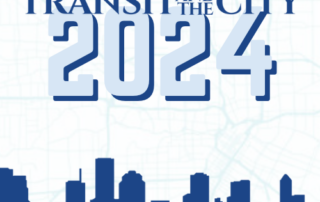 Transit and the City 2024 flyer logo