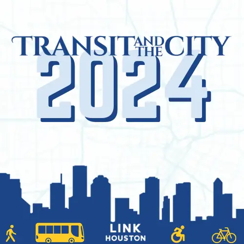 Transit and the City 2024 flyer logo