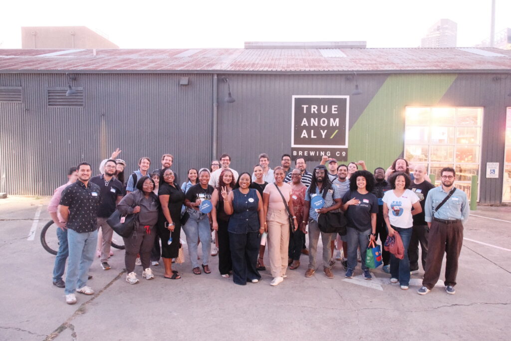LINK Houston community action network on a social crawl.